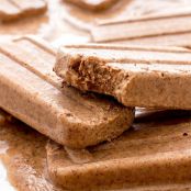 Chocolate Peanut Butter Banana Popsicles (Vegan, Gluten Free)